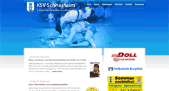 Desktop Screenshot of ksv-schriesheim.de